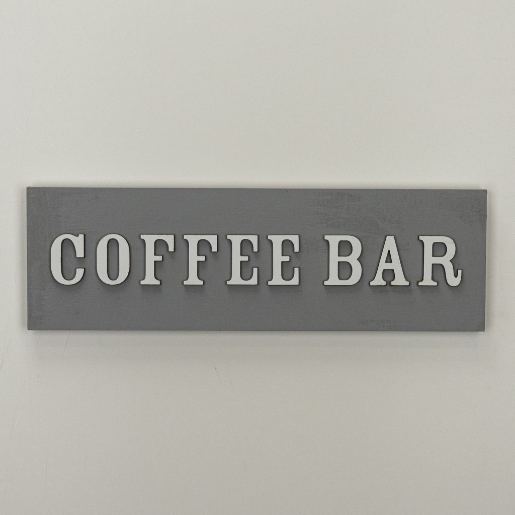 The Basic Signs Product Photos-Coffee Bar [Grey]