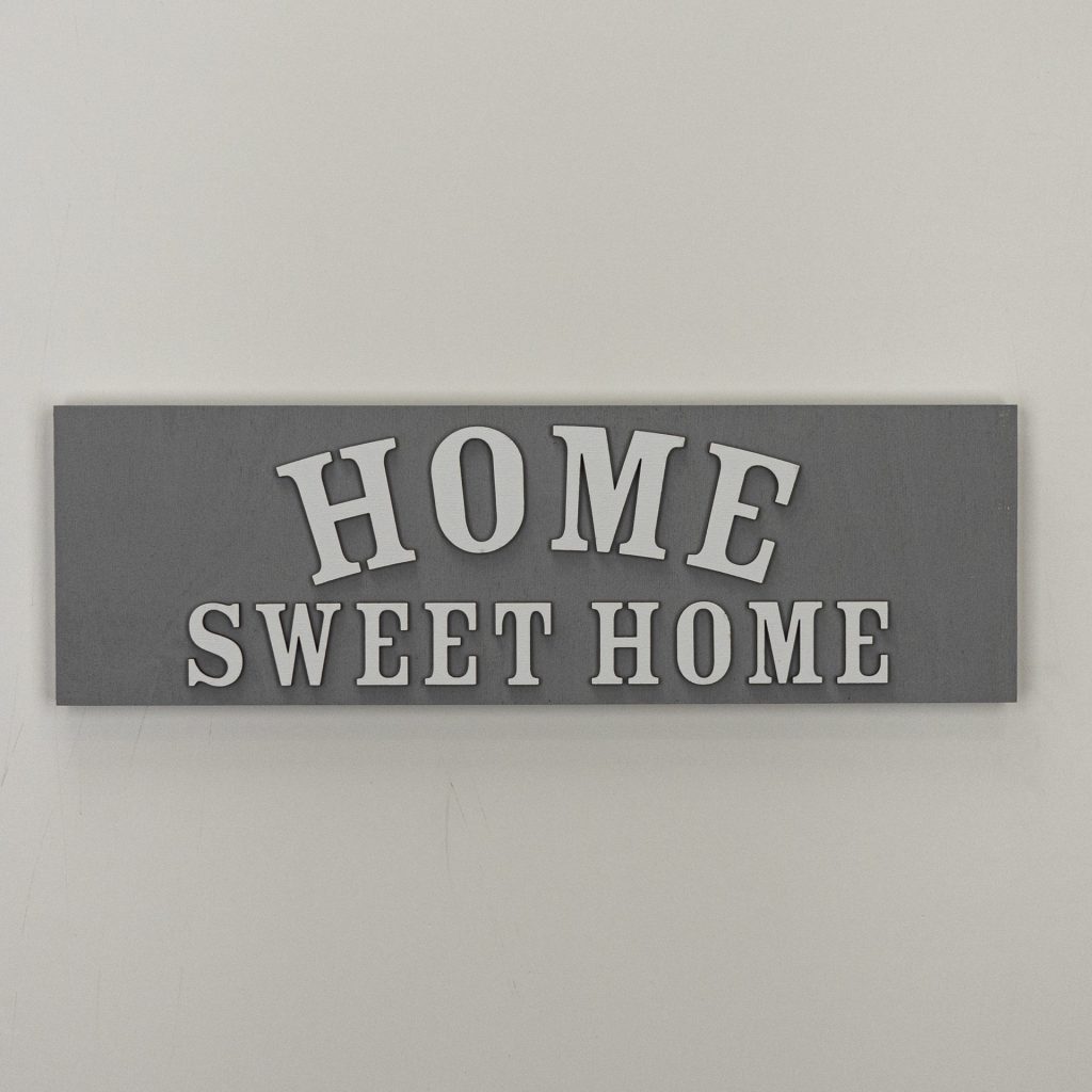 The Basic Signs Product Photos- Home Sweet Home [Grey]